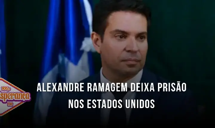 Alexandre Ramagem deixa prisão nos Estados Unidos