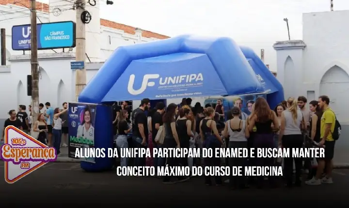 Alunos da Unifipa participam do Enamed e buscam manter conceito máximo do curso de Medicina