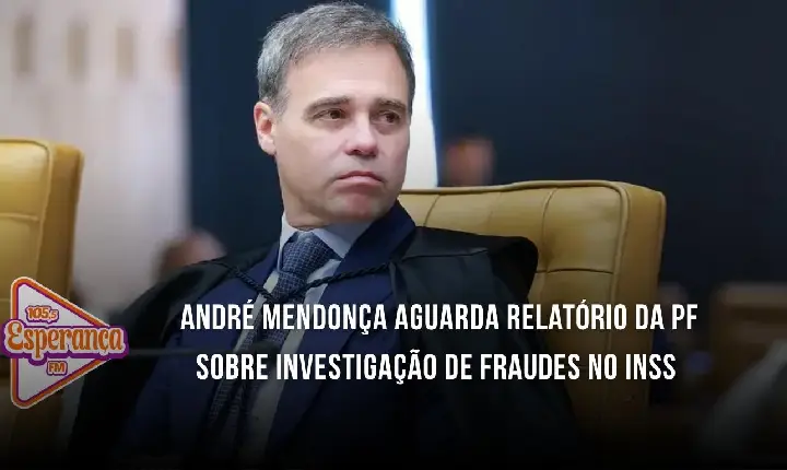 André Mendonça aguarda relatório da PF sobre investigação de fraudes no INSS