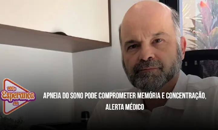 Apneia do sono pode comprometer memória e concentração, alerta médico