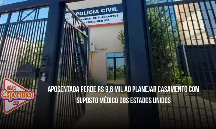 Aposentada perde R$ 9,6 mil ao planejar casamento com suposto médico dos Estados Unidos
