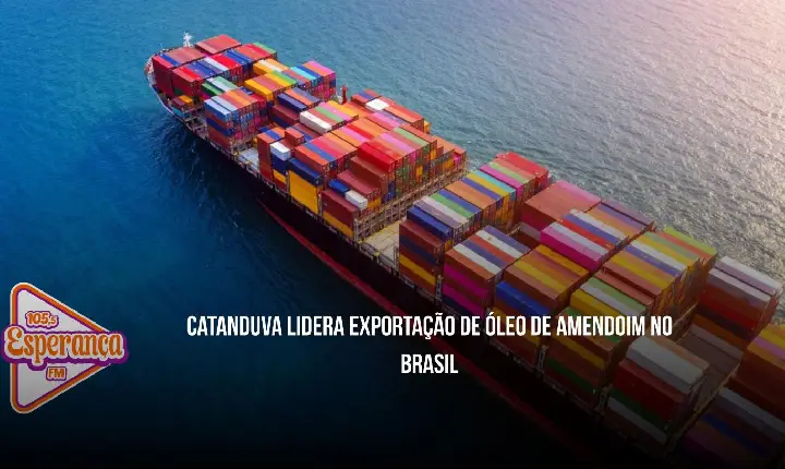 Catanduva lidera exportação de óleo de amendoim no Brasil