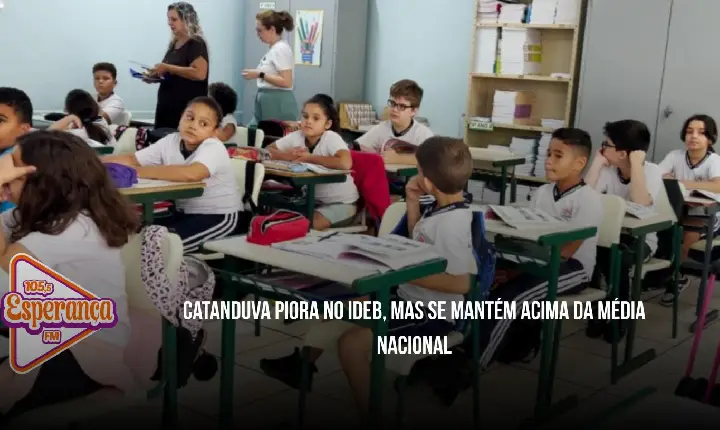 Catanduva piora no Ideb, mas se mantém acima da média nacional