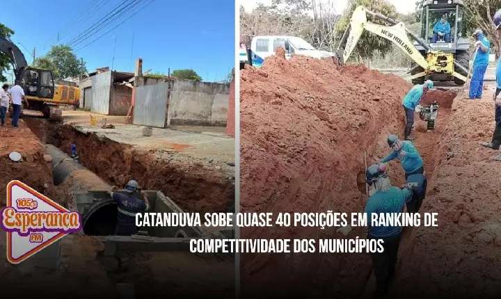 Catanduva sobe quase 40 posições em ranking de competitividade dos municípios