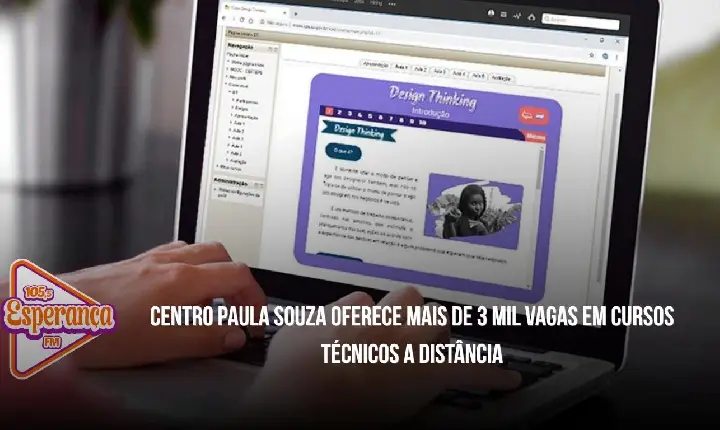 Centro Paula Souza oferece mais de 3 mil vagas em cursos técnicos a distância