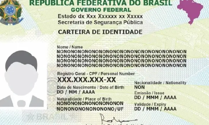 Cinco milhões de brasileiros já têm a Carteira de Identidade Nacional, que substitui o RG