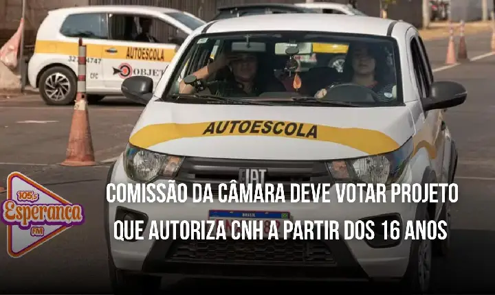 Comissão da Câmara deve votar projeto que autoriza CNH a partir dos 16 anos