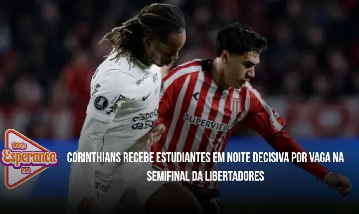 Corinthians recebe Estudiantes em noite decisiva por vaga na semifinal da Libertadores