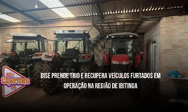 DISE prende trio e recupera veículos furtados em operação na região de Ibitinga