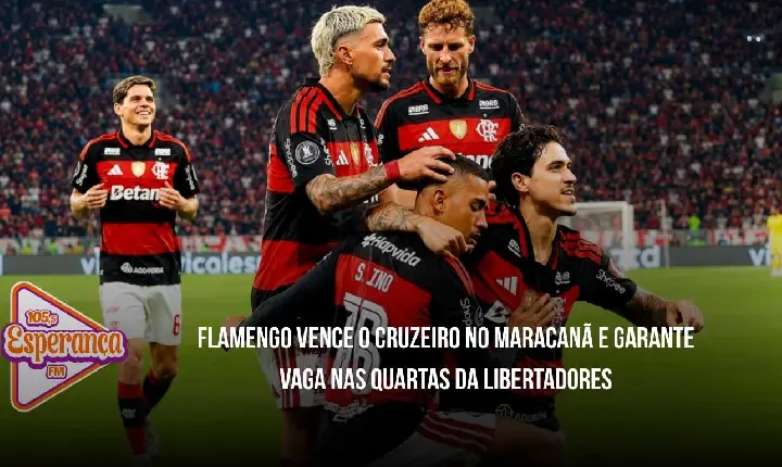 Flamengo vence o Cruzeiro no Maracanã e garante vaga nas quartas da Libertadores