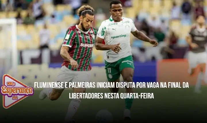 Fluminense e Palmeiras iniciam disputa por vaga na final da Libertadores nesta quarta-feira