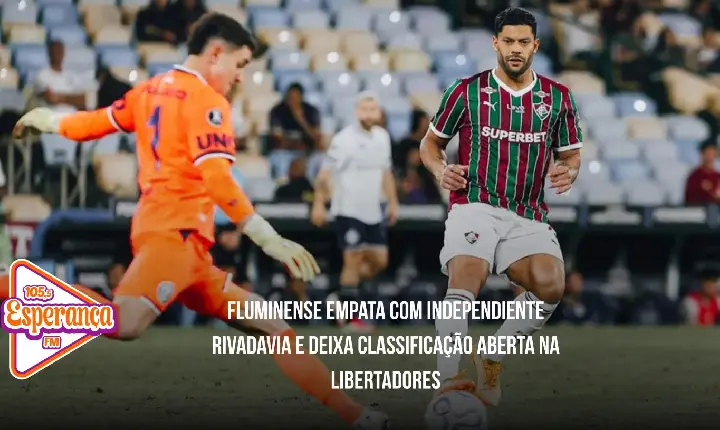 Fluminense empata com Independiente Rivadavia e deixa classificação aberta na Libertadores