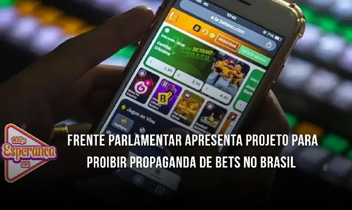 Frente parlamentar apresenta projeto para proibir propaganda de bets no Brasil