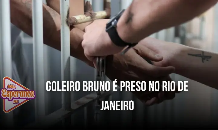 Goleiro Bruno é preso no Rio de Janeiro