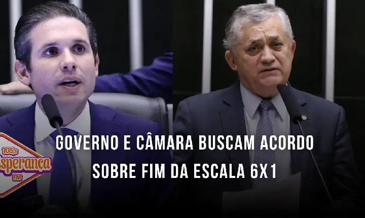 Governo e Câmara buscam acordo sobre fim da escala 6x1