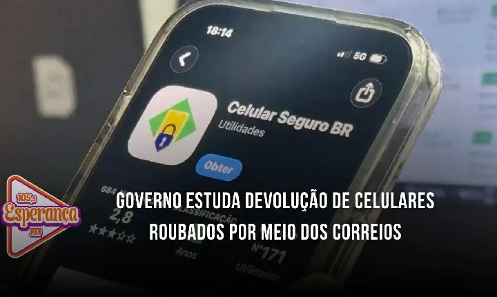 Governo estuda devolução de celulares roubados por meio dos Correios