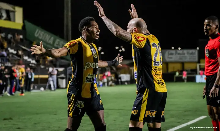 Grêmio Novorizontino engata 4ª vitória seguida e assume a vice-liderança do Brasileirão B