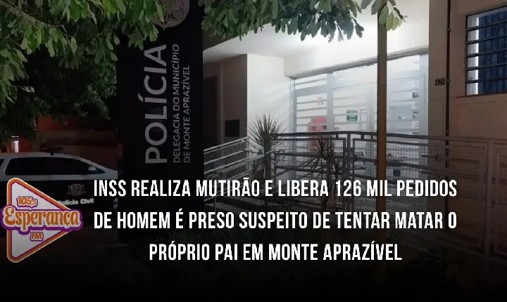 Homem é preso suspeito de tentar matar o próprio pai em Monte Aprazível