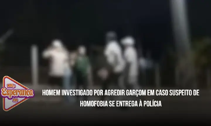 Homem investigado por agredir garçom em caso suspeito de homofobia se entrega à polícia