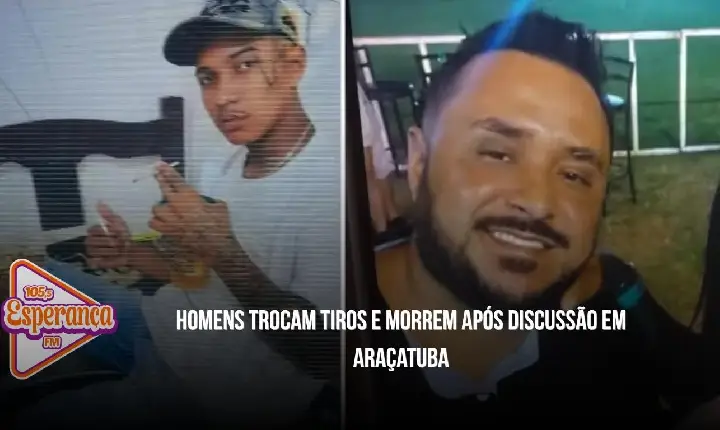 Homens trocam tiros e morrem após discussão em Araçatuba