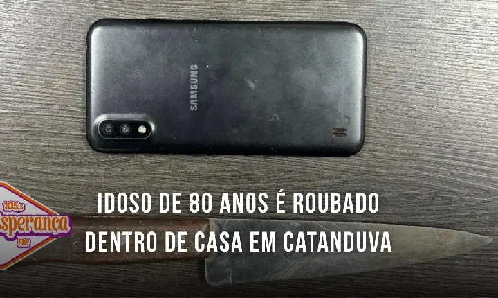 Idoso de 80 anos é roubado dentro de casa em Catanduva