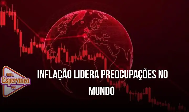 Inflação lidera preocupações no mundo