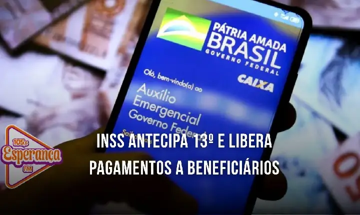 INSS antecipa 13º e libera pagamentos a beneficiários
