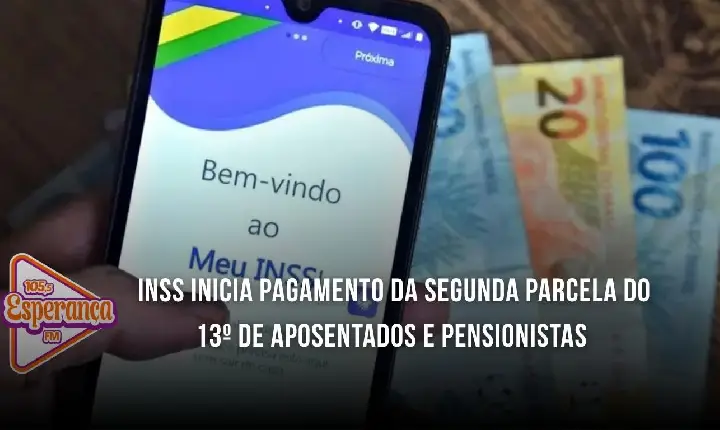 INSS inicia pagamento da segunda parcela do 13º de aposentados e pensionistas