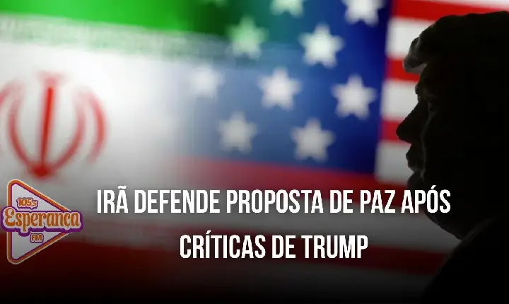 Irã defende proposta de paz após críticas de Trump