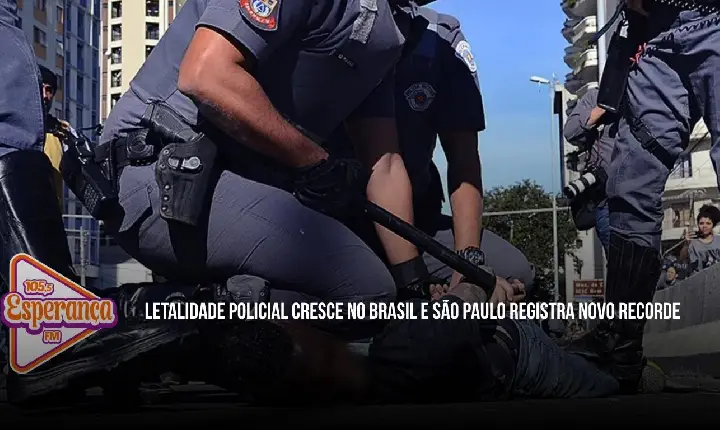 Letalidade policial cresce no Brasil e São Paulo registra novo recorde