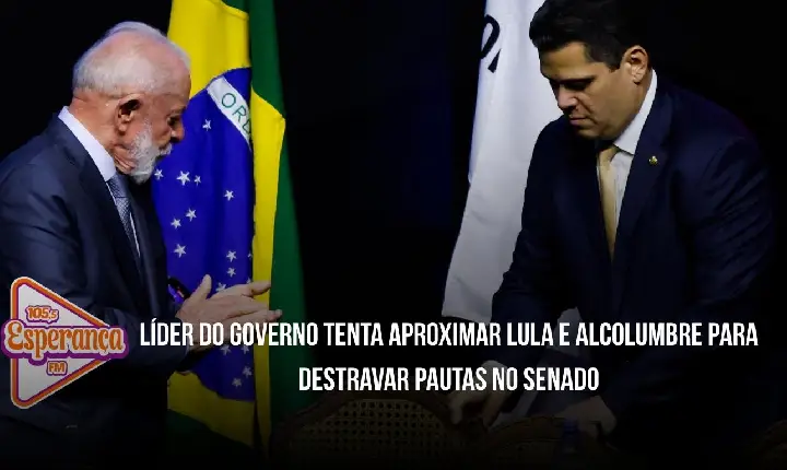 Líder do governo tenta aproximar Lula e Alcolumbre para destravar pautas no Senado