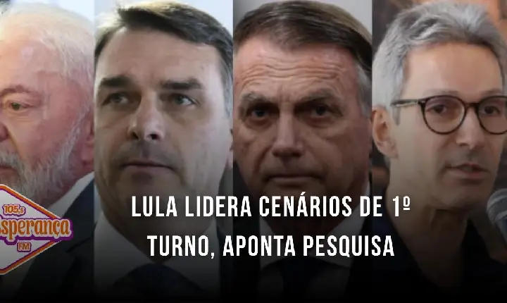 Lula lidera cenários de 1º turno, aponta pesquisa