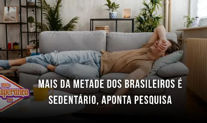 Mais da metade dos brasileiros é sedentários, aponta pesquisa