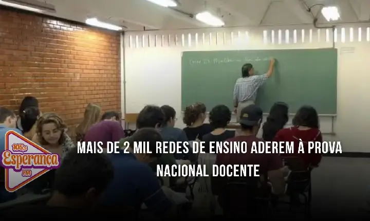 Mais de 2 mil redes de ensino aderem à Prova Nacional Docente