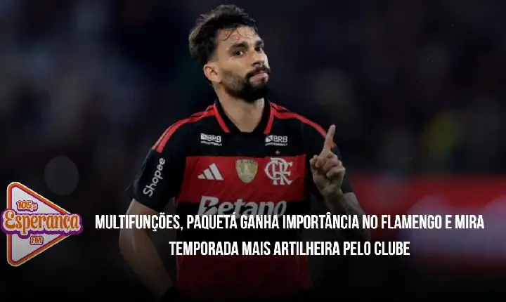 Multifunções, Paquetá ganha importância no Flamengo e mira temporada mais artilheira pelo clube