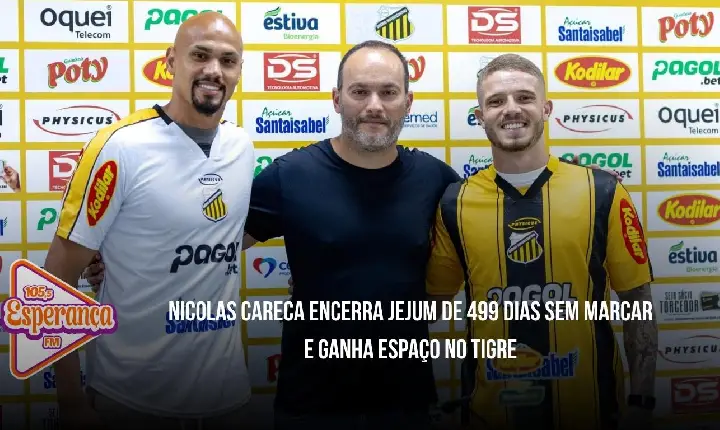 Nicolas Careca encerra jejum de 499 dias sem marcar e ganha espaço no Tigre