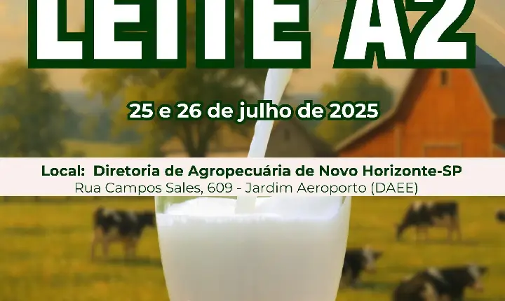 Novo Horizonte sedia o 4º Encontro Regional sobre Produção de Leite A2