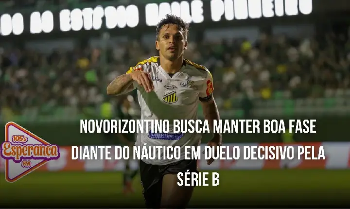 Novorizontino busca manter boa fase diante do Náutico em duelo decisivo pela Série B