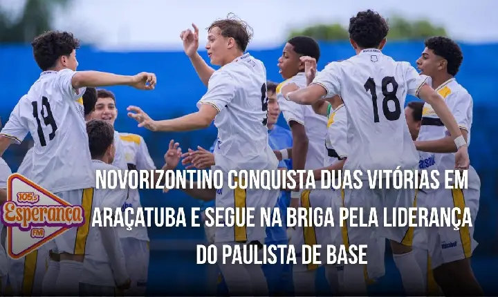 Novorizontino conquista duas vitórias em Araçatuba e segue na briga pela liderança do Paulista de Base
