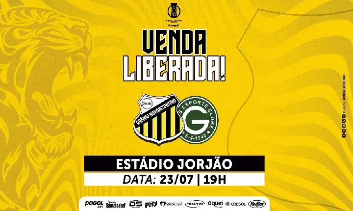 Novorizontino convoca torcedor para ‘decisão’ contra o Goiás, na quarta, 19h, no Jorjão