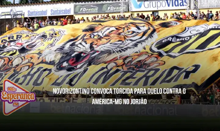 Novorizontino convoca torcida para duelo contra o América-MG no Jorjão