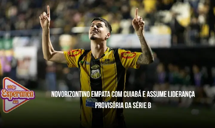 Novorizontino empata com Cuiabá e assume liderança provisória da Série B