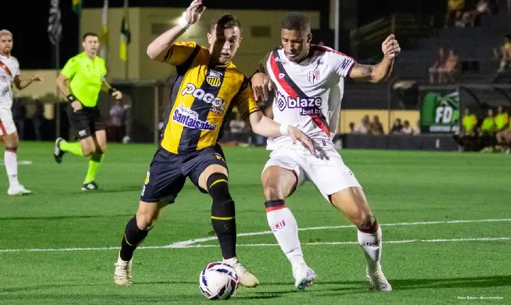 Novorizontino faz jogo impositivo mas cede empate ao Atlético-GO pelo Brasileirão B