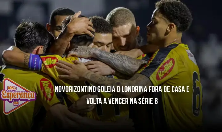 Novorizontino goleia o Londrina fora de casa e volta a vencer na Série B