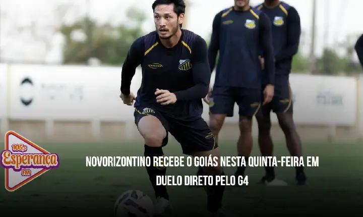 Novorizontino recebe o Goiás nesta quinta-feira em duelo direto pelo G4