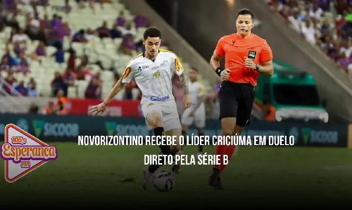 Novorizontino recebe o líder Criciúma em duelo direto pela Série B