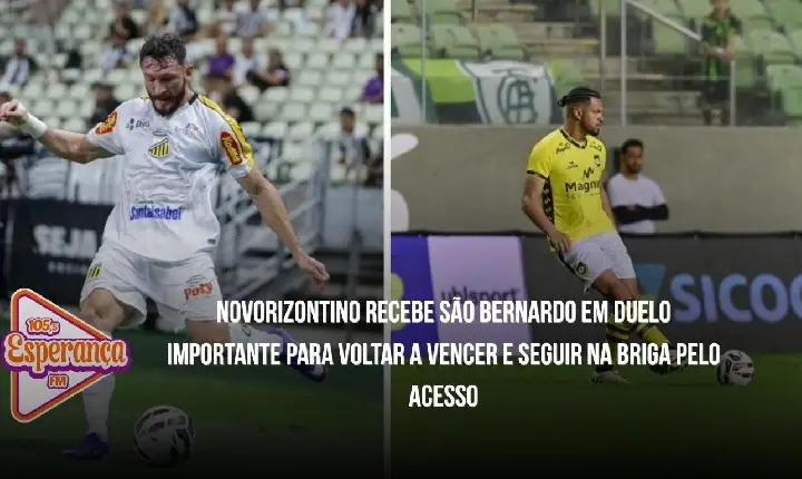 Novorizontino recebe São Bernardo em duelo importante para voltar a vencer e seguir na briga pelo acesso