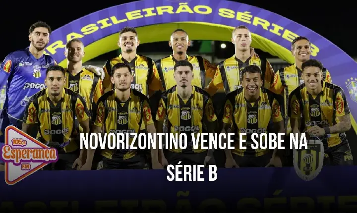 Novorizontino vence e sobe na Série B