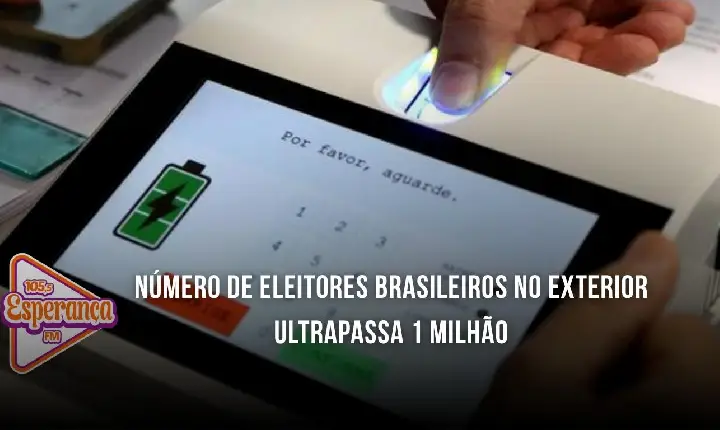 Número de eleitores brasileiros no exterior ultrapassa 1 milhão