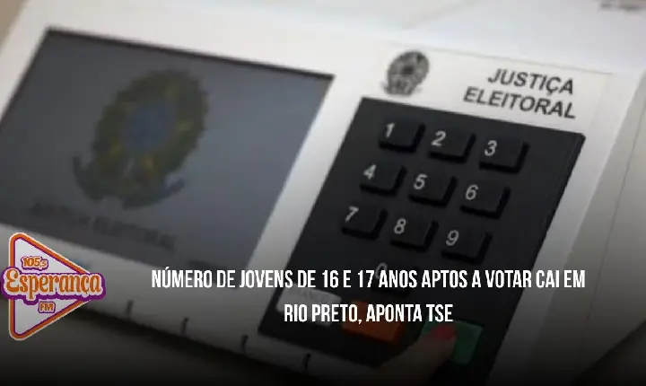 Número de jovens de 16 e 17 anos aptos a votar cai em Rio Preto, aponta TSE